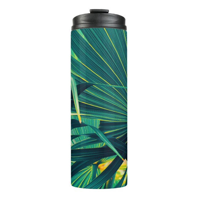 Termo Hojas tropicales de palma (Anverso)