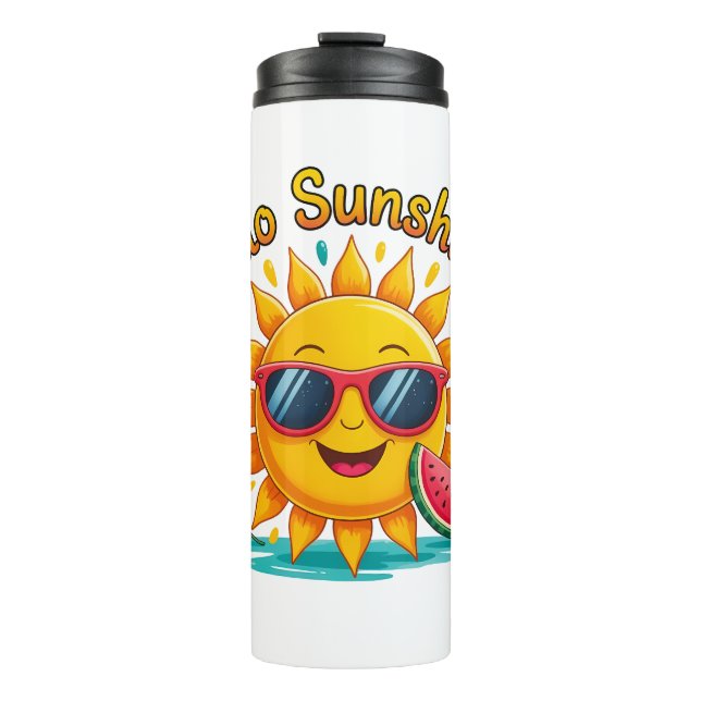 Termo Hola Sunshine  (Anverso)