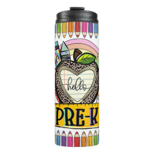 Termo Hola Tumbler de Apreciación Predocente de K
