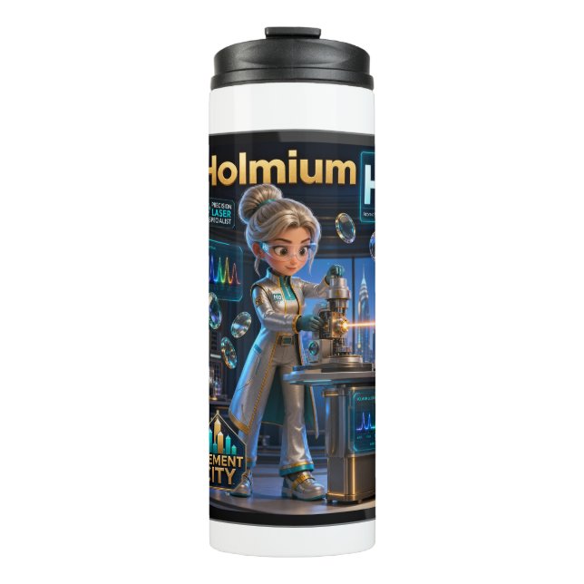 Termo Holmio (Ho) – Atómico | Colección ATOMIVRA™ (Anverso)