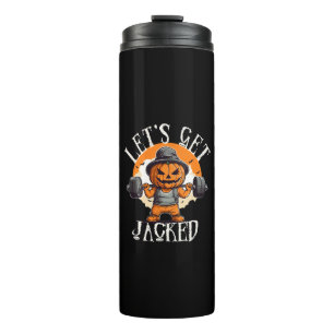 Termo Hombres Vamos a Levantarnos Calabaza Jack-O-Lanter