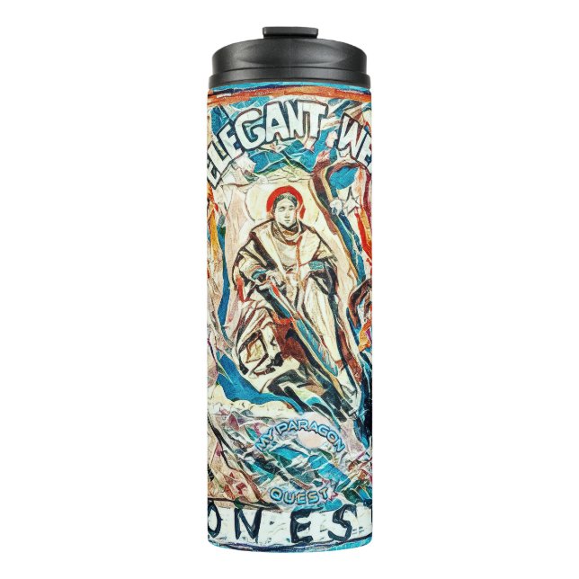 Termo Honestidad, un arma elegante para tiempos civiliza (Anverso)