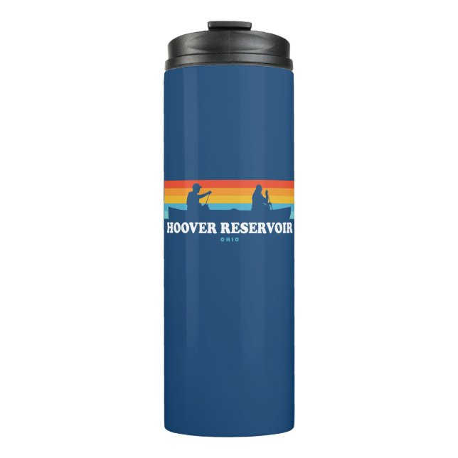 Termo Hoover Reservoir Ohio Canoe (Anverso)