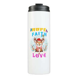 Termo Hope Faith Love