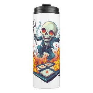 Termo Hopscotch de Hell - Funny Demon Skull