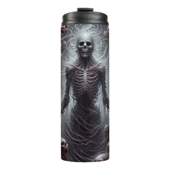 Termo Horror asustado Tumbler gótico (Anverso)
