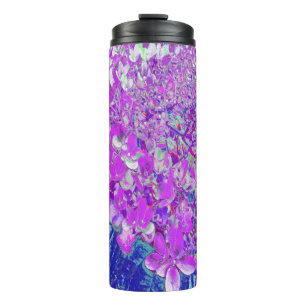 Termo Hortensia Limelight Morada y Azul Elegante