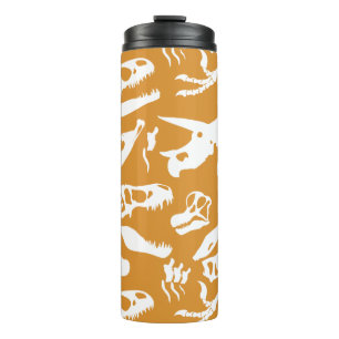 Termo Huesos de dinosaurio (oro)