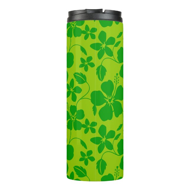 TERMO HULA HAWAIANA (HIBISCO) LIMÓN LIMA (Reverso)