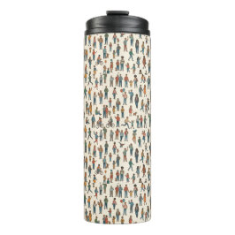 Termo Humans Pattern