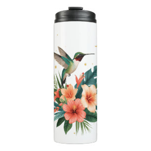 Termo Hummingbird Bloom Thermal Tumbler