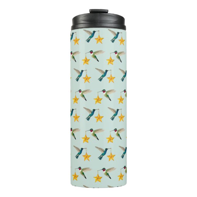 Termo Hummingbirds y Stars Thermal Tumbler (Anverso)