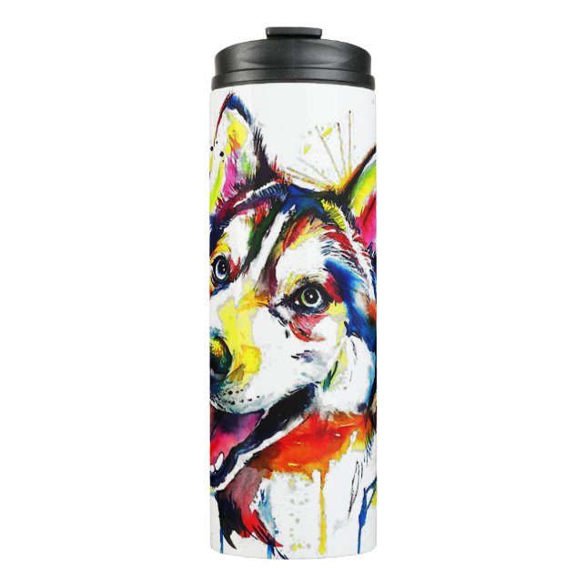 Termo Husky Lover Mug Tumbler | Regalos Mug | Regalo de  (Anverso)