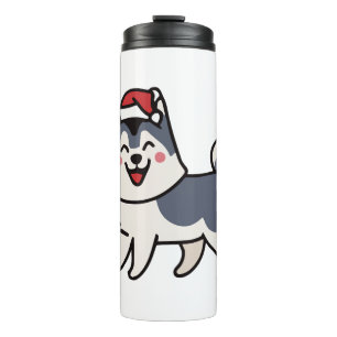 Termo Husky Santa Dog Lover Malamute