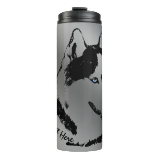Termo Husky Tumbler Mug Personalizado Husky Drinkware y