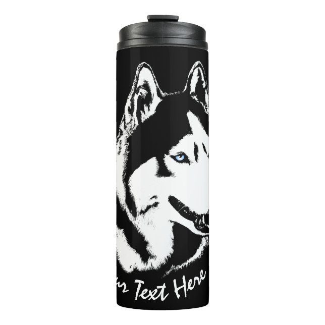 Termo Husky Tumbler Mug Personalizado Husky Drinkware y  (Anverso)