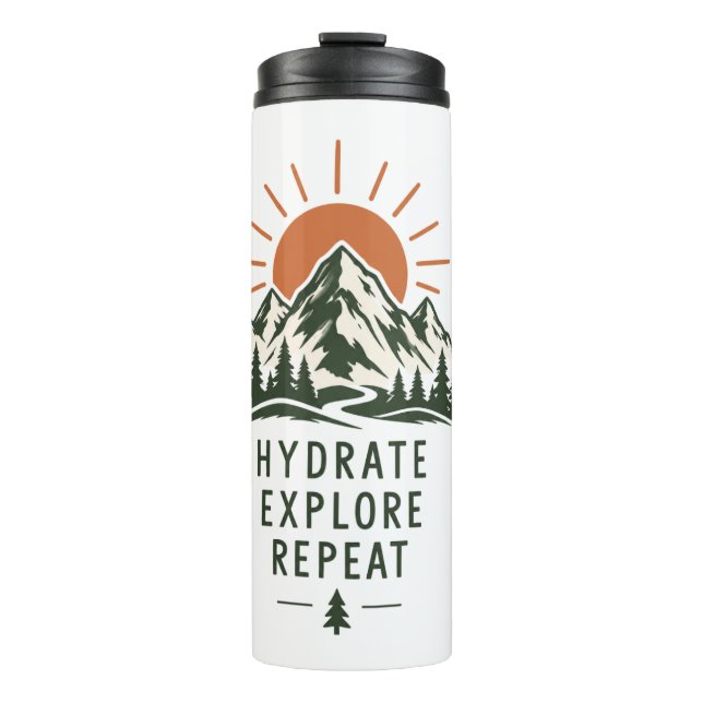 Termo Hydrate Explore Repeat Stainless Steel Bottle (Anverso)