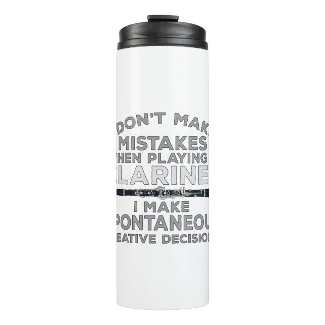 Termo I Don't Make Mistakes When Playing Clarinet (Anverso)