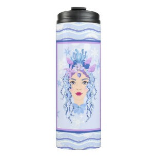 Termo Ice Queen Mermaid Tumbler