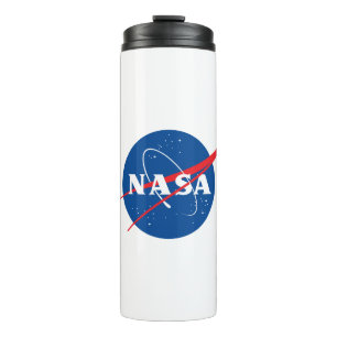 Termo Icónico cohete blanco de la NASA de 16 oz
