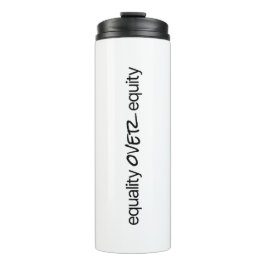 Termo Igualdad frente al Tumbler térmico de equidad