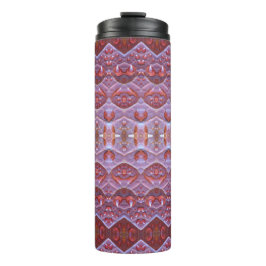 Termo Ikat 8 de hoja verde de bronce