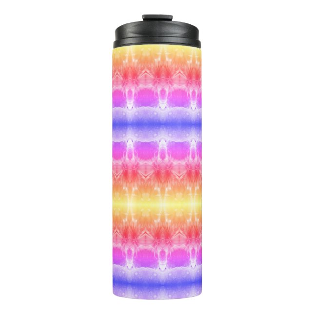 Termo Ikat arcoiris de menta 3 (Anverso)