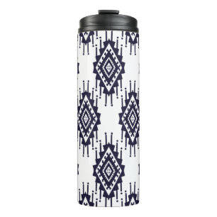 Termo Ikat Boho Aztec Textile Motif