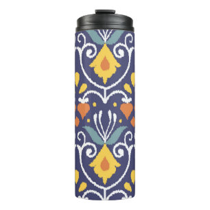 Termo Ikat casero: Tejido de Boho étnico