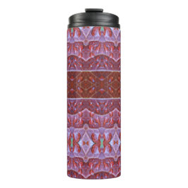 Termo Ikat de la hoja de bronce