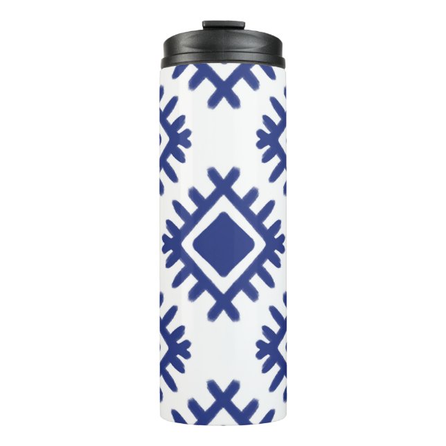 Termo Ikat pattern Ethnic textile tribal American Americ (Anverso)