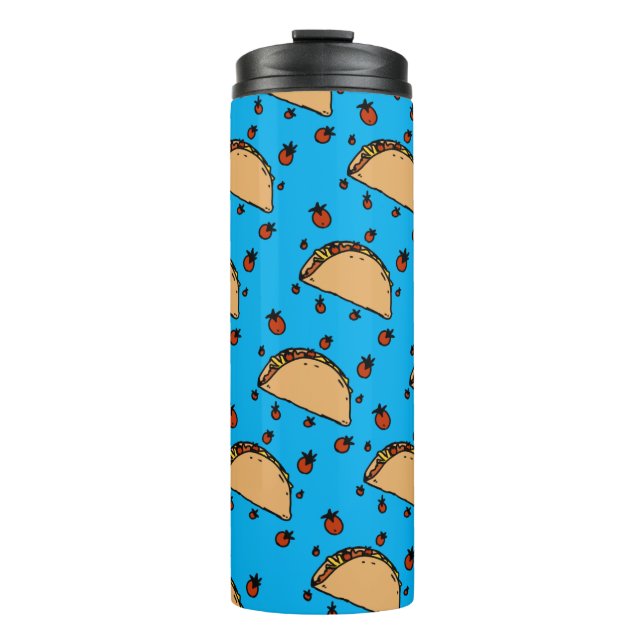 Termo Illustration of tacos  (Anverso)