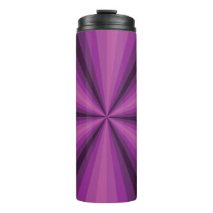 Termo Ilusión óptica Tumbler térmico púrpura