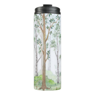 Termo Ilustracion acuático-bosque de hadas. i de los niñ