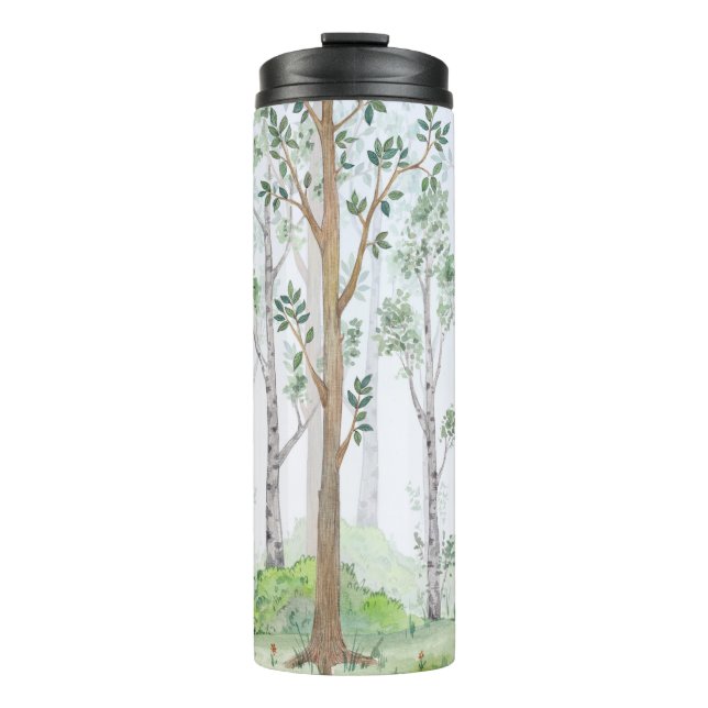 Termo Ilustracion acuático-bosque de hadas. i de los niñ (Anverso)