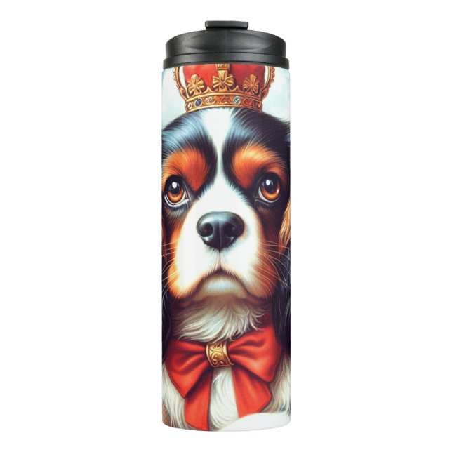 Termo Ilustracion Cavalier King Charles Spaniel (Anverso)