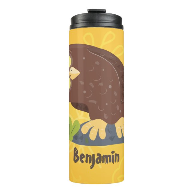 Termo Ilustracion curioso y gracioso de personalizado de (Anverso)