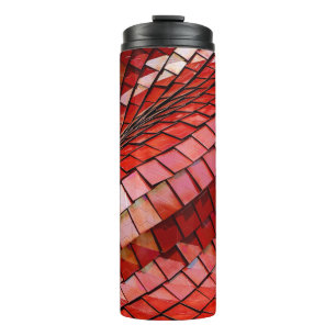 Termo Ilustracion de azulejos rojos