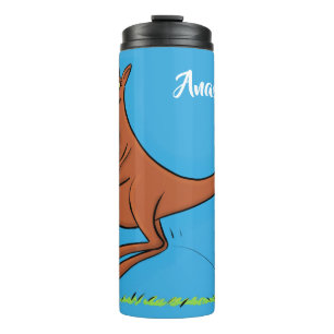 Termo Ilustracion de canguro y personalizado de koalas