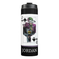 Ilustración de carta de jugar Joker y Batman Pica