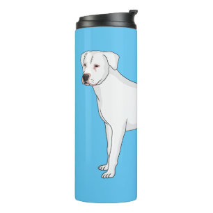 Termo Ilustración de dibujos animados de perro dogo arge