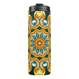 Termo Ilustracion de marco decorativo Pearl Gold