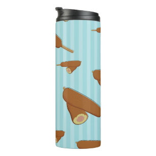 Termo Ilustracion de perro de maíz