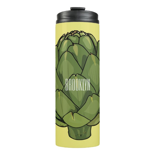 Termo Ilustracion de personalizado Artichoke (Anverso)