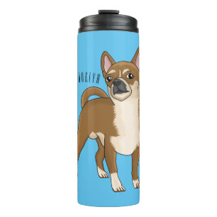 Termo Ilustracion de personalizado chihuahua