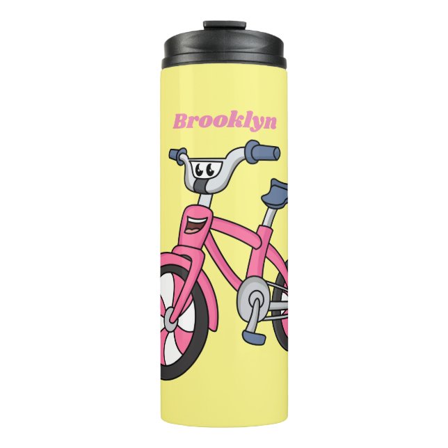 Termo Ilustracion de personalizado de bicicleta de niños (Anverso)