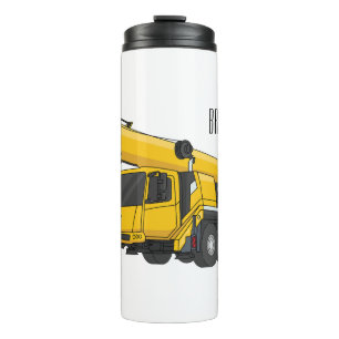 Termo Ilustracion de personalizado de camiones Crane