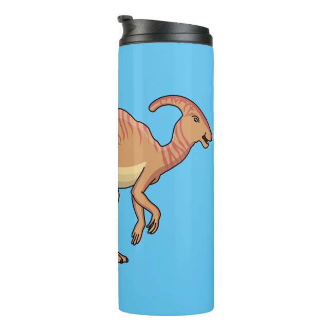 Termo Ilustracion de personalizado de dinosaurios de par (Rotado hacia la derecha)