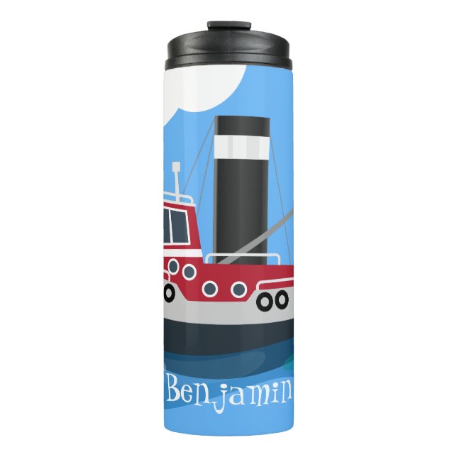 Termo Ilustracion de personalizado de embarcaciones de a (Anverso)