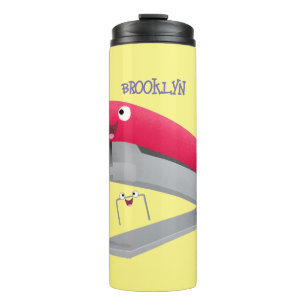 Termo Ilustracion de personalizado de grapadora de color